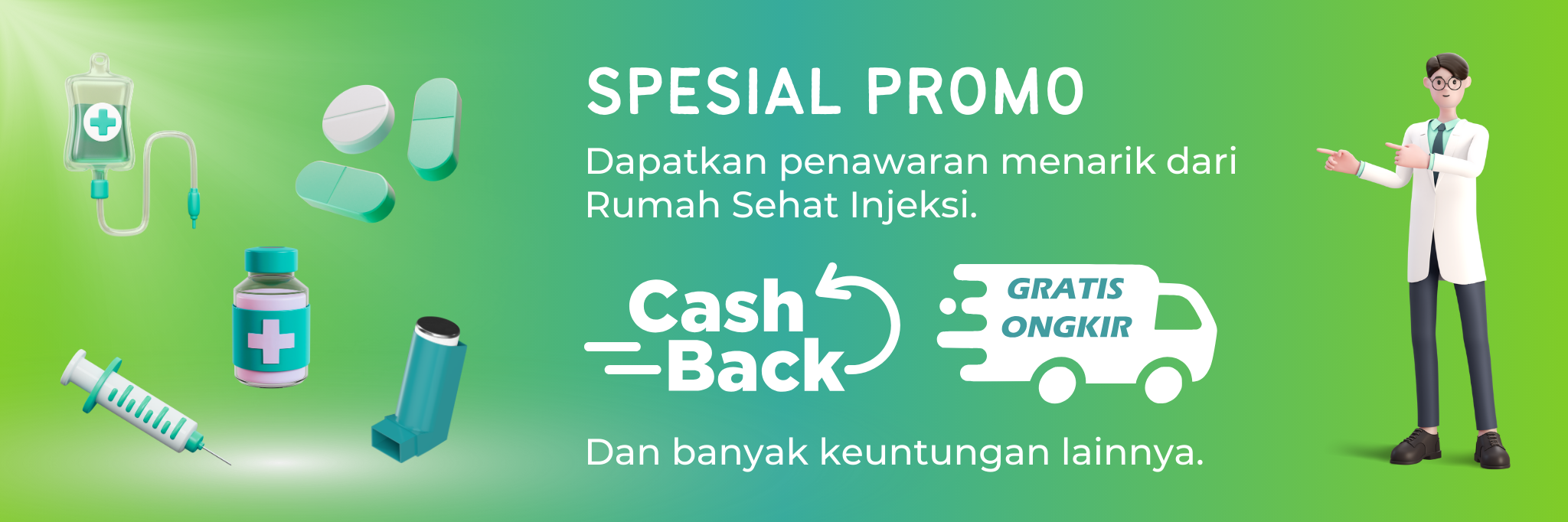 Design Slider RSI Cashback dan Free Ongkir